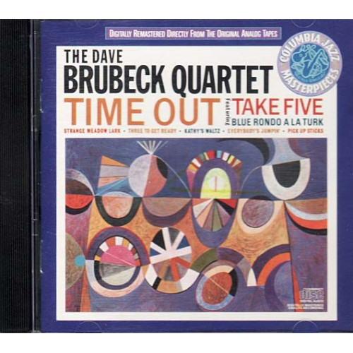Time Out ~ Dave Brubeck ~ Jazz - Blues ~ CD ~ Used VG