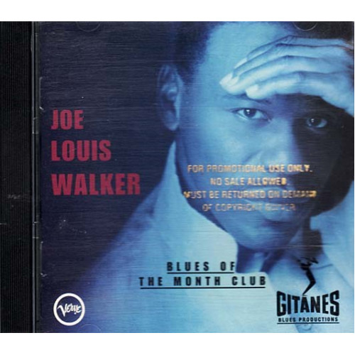 Blues of the Month Club ~ Joe Louis Walker ~ Jazz - Blues ~ CD ~ Used VG