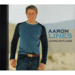 Living Out Loud ~ Aaron Lines ~ Pop ~ CD ~ Good