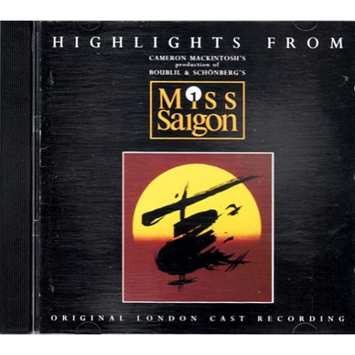 Miss Saigon Original London Cast - Highlights ~ Movie, TV, Theater ~ CD ~ Good
