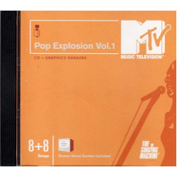 Pop Explosion, Vol. 1 Graphics MTV ~ Karaoke ~ Pop ~ CD ~ Good