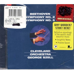 Symphony No. 2, No. 5 Essential Classics ~ Beethoven ~ Classical ~ CD ~ New