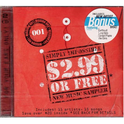 Simply Impossible Mission New Music Sampler 1 ~ Various Artists ~ Rock ~ CD New