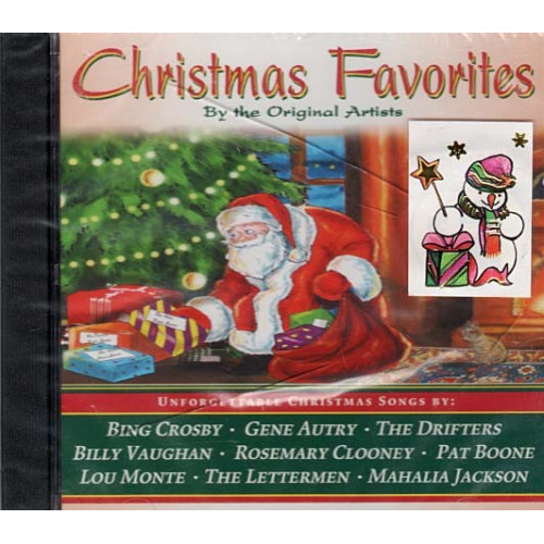 Christmas Favorites By The Original Artists ~ Various Artists ~ Jazz ~ CD ~ New