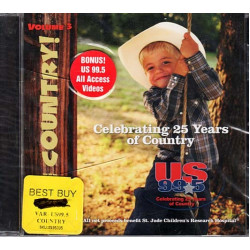 Live Country Volume 3 US 99.5 ~ Various Artists ~ Country ~ CD ~ New