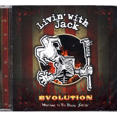 Evolution ~ Livin' with Jack ~ Rock ~ CD ~ New