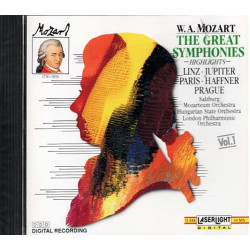 Great Symphonies Hightlights Vol 1 ~ Wolfgang Amadeus Mozart ~ Classical CD New