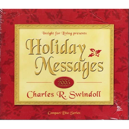 Holiday Messages (Insight For Living) ~ Charles Swindoll ~ Christian ~ 2 CDs New