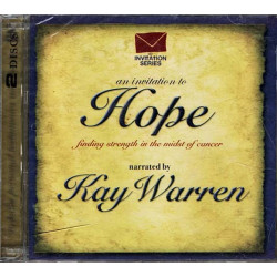An Invitation to Hope ~ Kay Warren ~ Christian ~ 2 CDs ~ New
