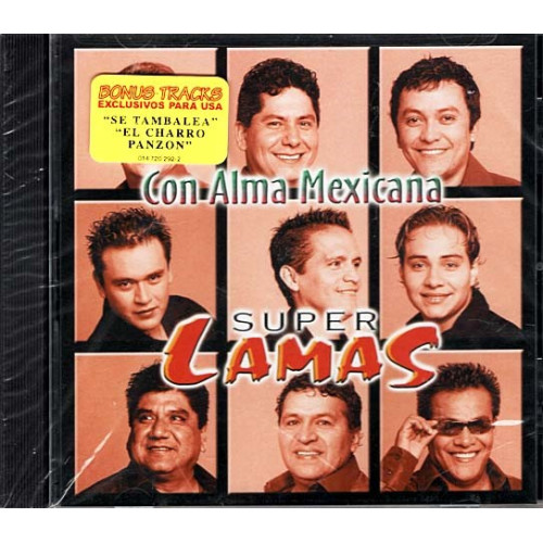 Con Alma Mexicana ~ Super Lamas ~ Latin ~ CD ~ New