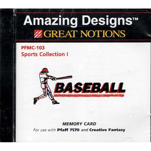 Sports Collection 1: Baseball ~ Amazing Designs ~ Non-Music ~ CD ~ New