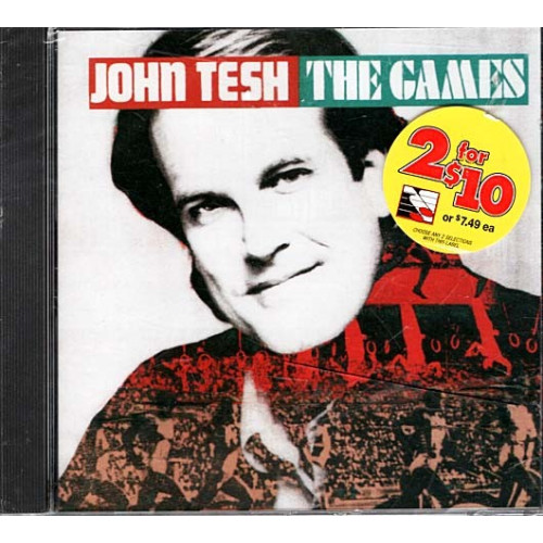 Games ~ John Tesh ~ Jazz ~ CD ~ New
