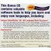 Bonus CD ~ Bonus Language Software ~ Non-Music ~ CD ~ New