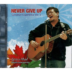 Never Give Up ~ Levy Abad ~ Folk, World, & Country ~ CD ~ New