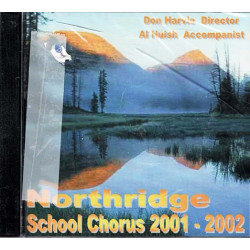 Northridge Elementary School Chorus 2001-2002 ~ Folk, World, & Country ~ CD New