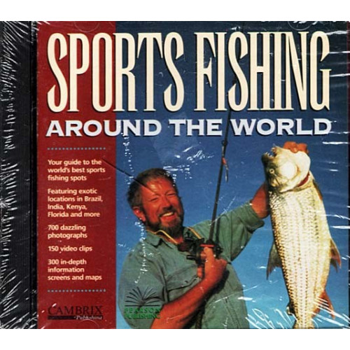Sports Fishing Around the World ~ Pearson ~ Instructional ~ CD ~ New