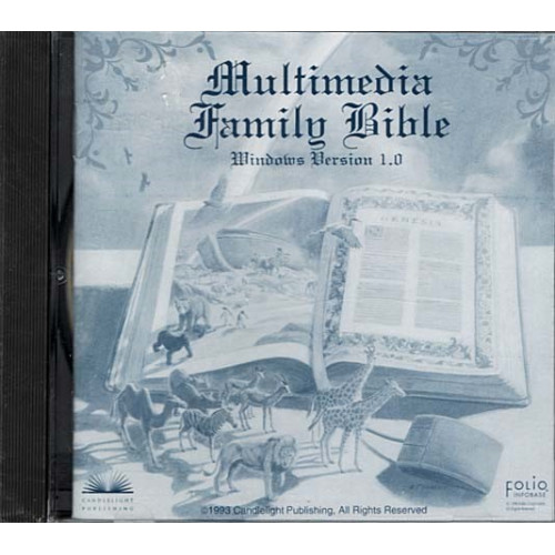Multimedia Family Bible ~ Various Artists ~ Christian ~ CD ~ New