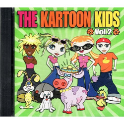 Kartoon Kids 2 ~ The Kartoon Kids ~ Children's ~ CD ~ New