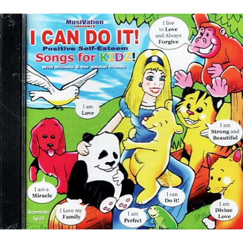 I Can Do It Positive Self Esteem Songs for Kidz ~ Michele Blood ~ CD ~ New