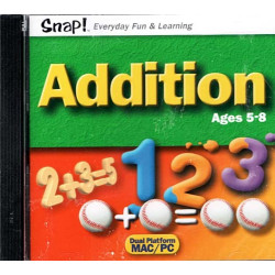 Snap! Addition ~ Topics Entertainment ~ Children's ~ CD ~ New