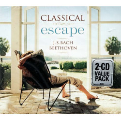 Classical Escape ~ Johann Sebastian Bach ~ Classical ~ 2 CDs ~ New