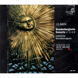 Brandenburgische Konzerte No.2, 4, 6 ~ Johann Sebastian Bach ~ Classical CD New