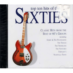 Top Ten Hits Of The Sixties ~ Various Artists ~ Rock ~ CD ~ New