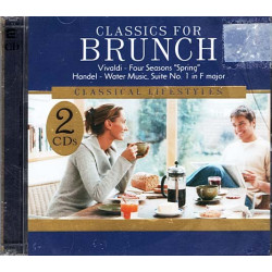 Classics for Brunch ~ Classics Brunch ~ Classical ~ 2 CDs ~ New