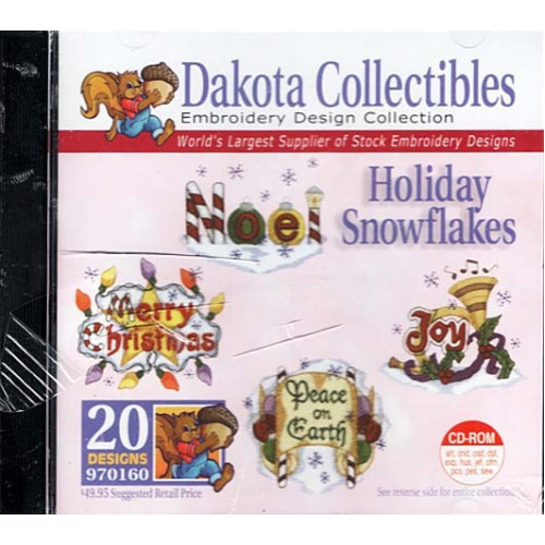 Holiday Snowflakes ~ Dakota Collectibles ~ Non-Music ~ CD ~ New