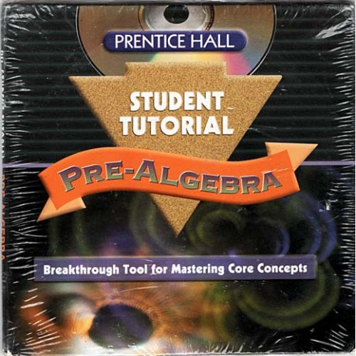 Pre-Algebra Interactive Student Tutorial CD-ROM ~ Instructional ~ CD ~ New