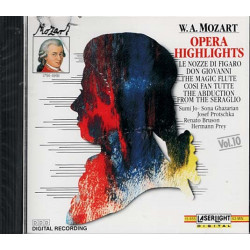 Opera Highlights - Vol.10 ~ Wolfgang Amadeus Mozart ~ Classical ~ CD ~ New