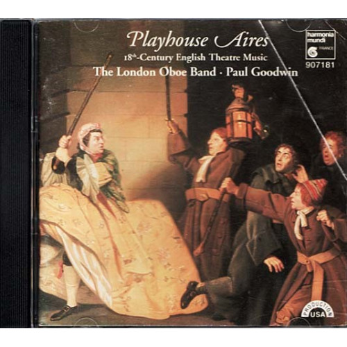 Playhouse Aires - 18th Century Theatre Music ~ Paul Goodwin ~ Classical CD Good