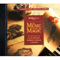 The Music Behind The Magic - Alladin (Original Score) ~ Alan Menken ~ CD ~ VG