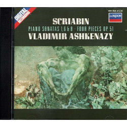 Piano Sonatas 1, 6 & 8 ò 4 Pieces ~ Alexander Scriabine ~ Classical ~ CD ~ Good