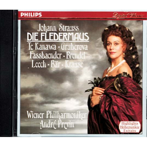 Die Fledermaus, Highlights ~ Johann Strauss Jr. ~ Classical ~ CD ~ Used VG