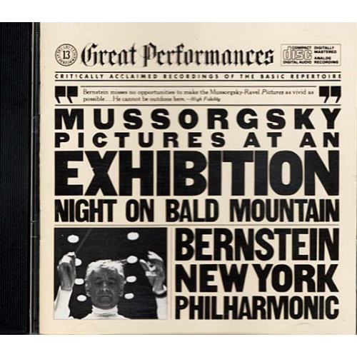 Mussorgsky: Pictures at an Exhibition, more ~ Leonard Bernstein ~ CD ~ Good