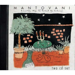 Lovely Way to Spend an Evening ~ Mantovani ~ Easy Listening ~ 2 CDs ~ Used VG