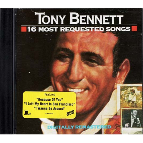16 Most Requested Songs ~ Tony Bennett ~ Rock ~ CD ~ Used VG