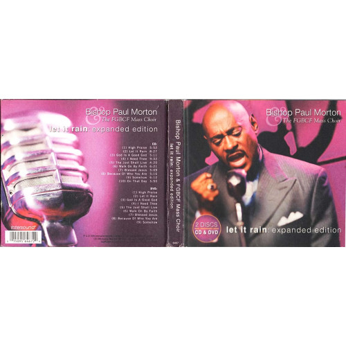 Let It Rain ~ Bishop Paul Morton ~ Christian ~ CD ~ Used VG