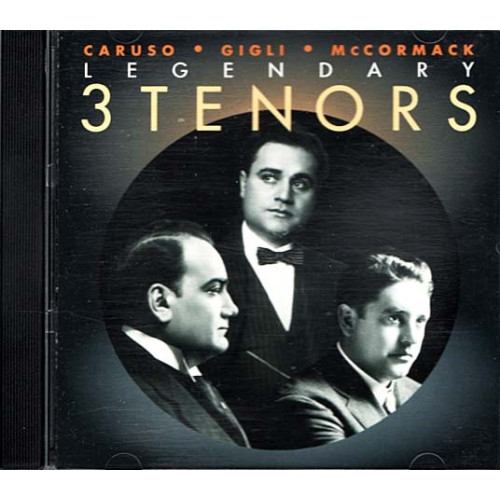 Legendary 3 Tenors ~ Caruso McCormack, Gigli ~ Classical ~ CD ~ Good
