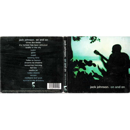On and On ~ Jack Johnson ~ Rock ~ CD ~ Good