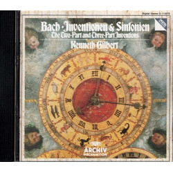 Inventionen & Sinfonien (The Two-Part And Three-Part Inventions) ~ Bach ~ CD VG