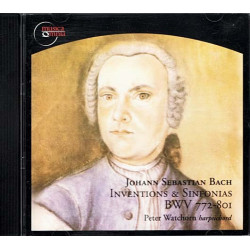 Inventions & Sinfonias BWV 772-801 ~ Johann Sebastian Bach ~ Classical ~ CD ~ VG