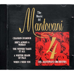 The Music Of Mantovani 4 ~ Mantovani And His Orchestra ~ Pop ~ CD ~ Good