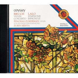 Bruch: Violin Concerto, Op 26; Lalo: Symphonie Espagnole, Op 21 ~ CD ~ Good