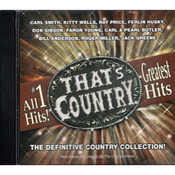 That's Country: Greatest Hits ~ Greatest Hits ~ Various Artists ~ CD ~ Used VG