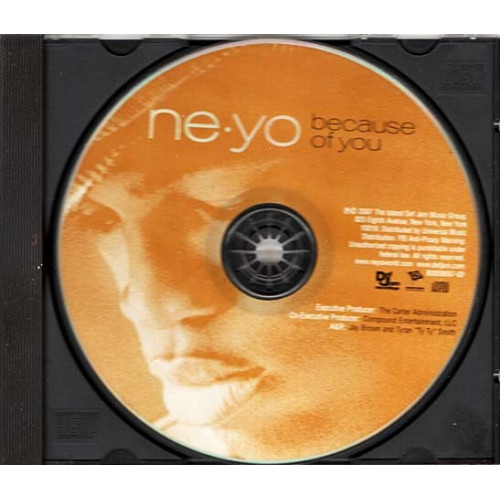 Because Of You ~ Ne-Yo ~ Hip Hop ~ CD ~ Acceptable