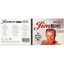 Jim Reeves 36 All-time Greatest Hits ~ Jim Reeves ~ Country ~ 3 CDs ~ Good