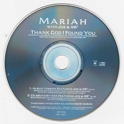 Thank God I Found You ~ Mariah Carey feat. Joe & Nas ~ CD ~ Acceptable