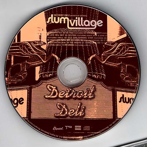 Detroit Deli (A Taste Of Detroit) ~ Slum Village ~ Hip Hop ~ CD ~ Acceptable